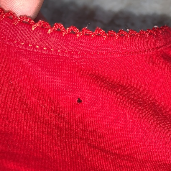 2 Carter’s Valentine’s Red Tops Baby 3m Hearts - Picture 12 of 12